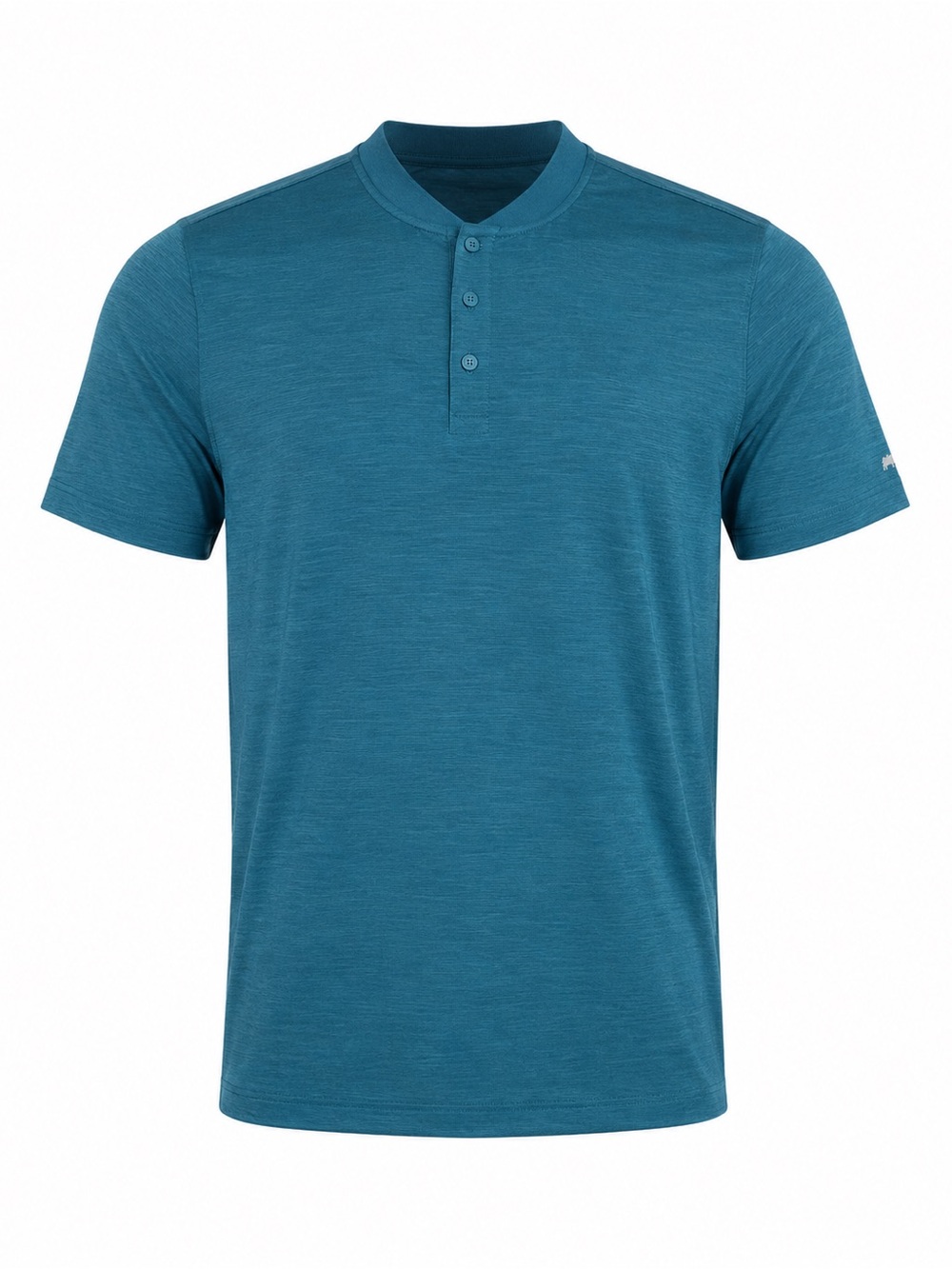 NWT Prince Elite Blade Collar Tennis Polo Shirt Sz S Teal Heather Short Sleeve